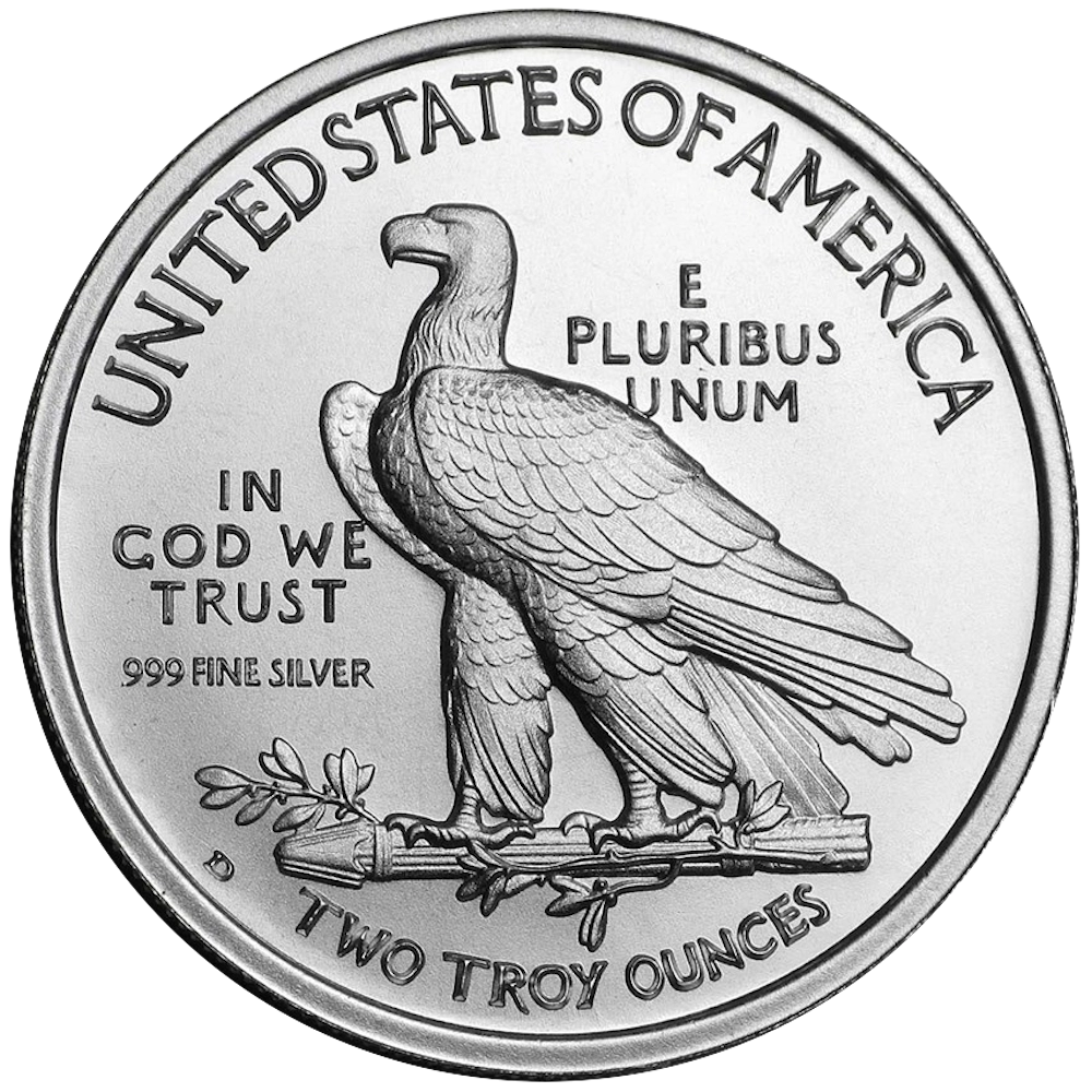 10 US Dollars Indian 2 Oz