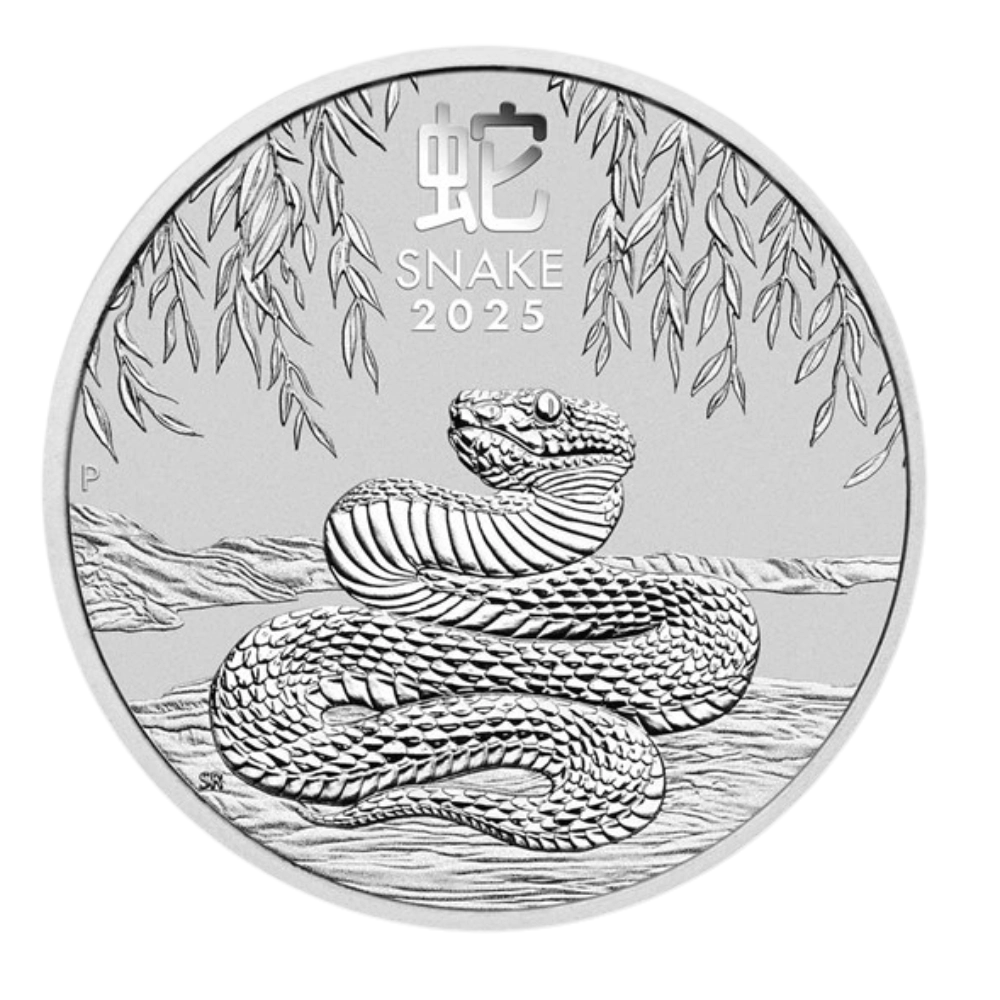 Lunar Snake Australia 1 ounce silver