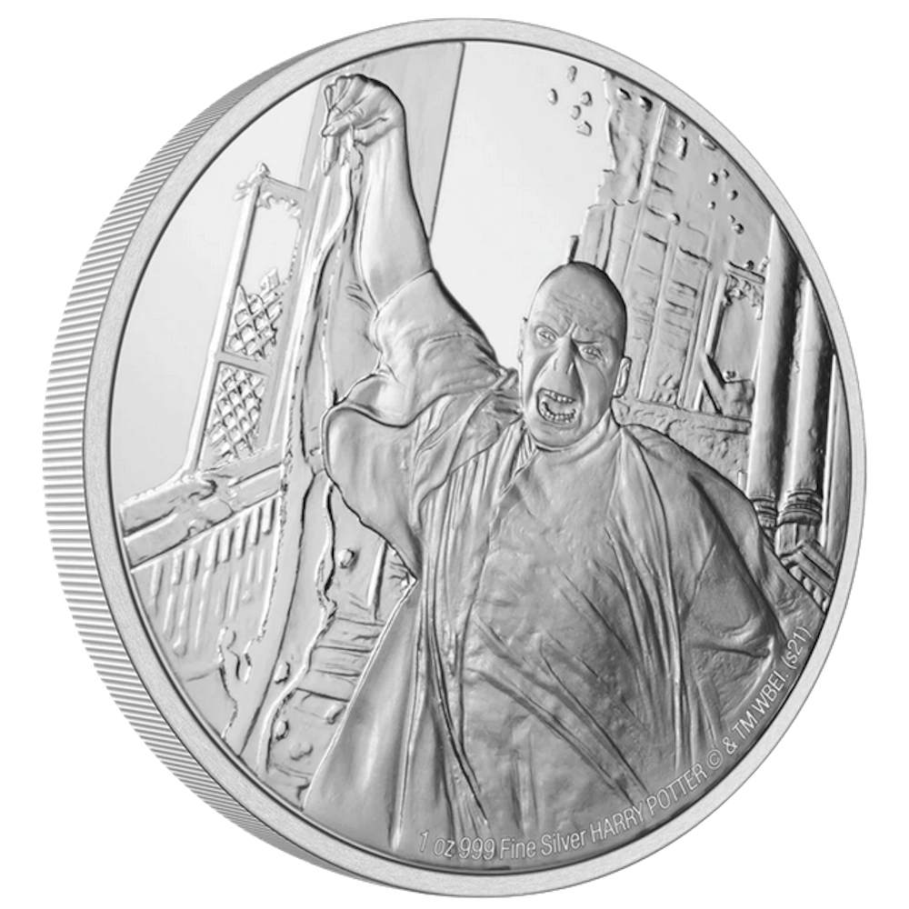 Harry Potter - Lord Voldemort 1 oz Silver