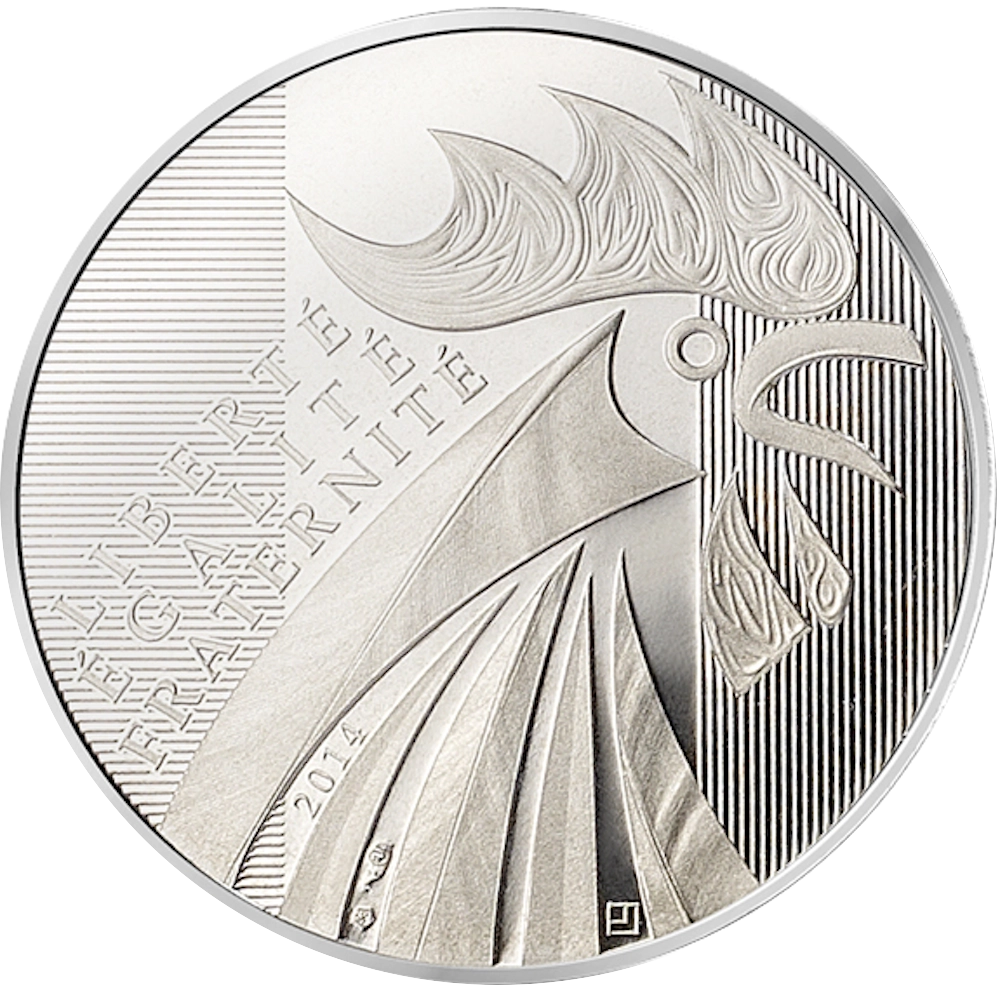 10 Euro Le Coq 2014