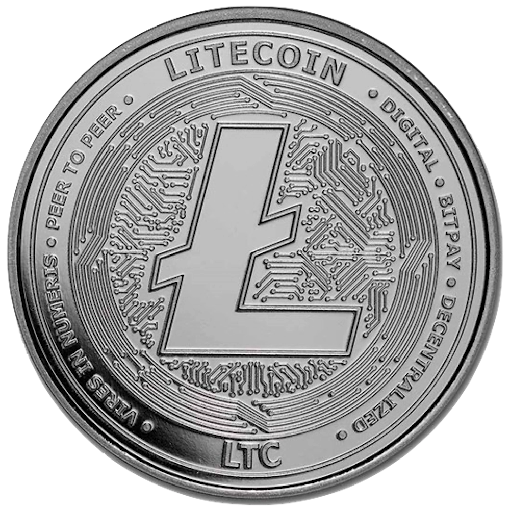 Litecoin 1 Ounce Silver