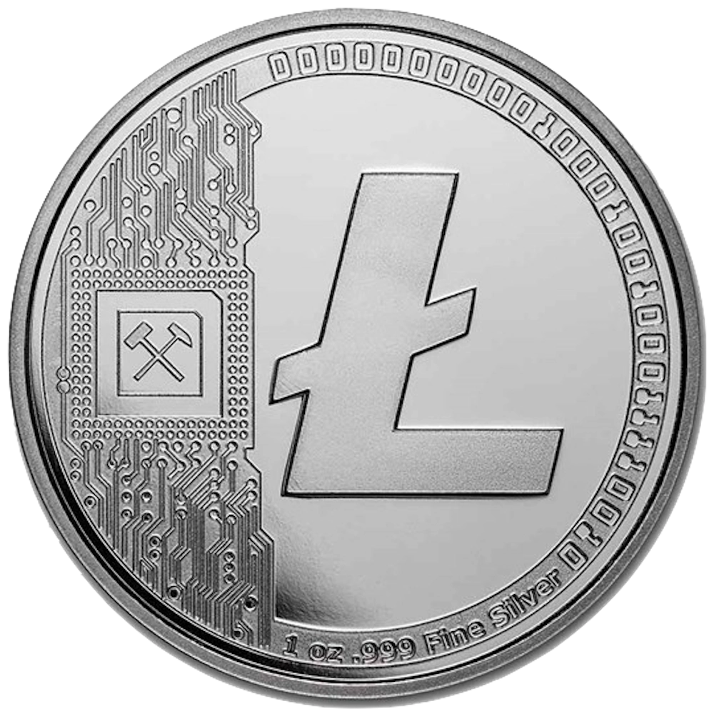 Litecoin 1 Ounce Silver
