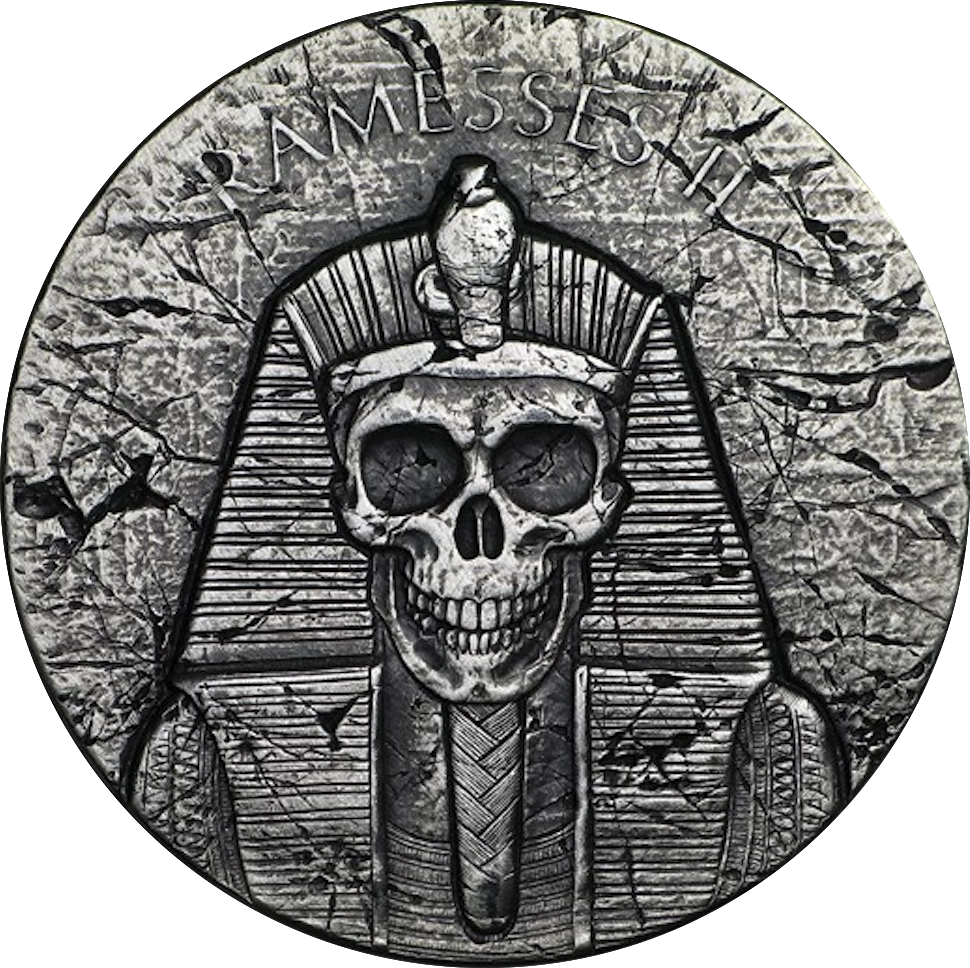Egyptian Relics: Ramses II 2 Ounces After Life Silver