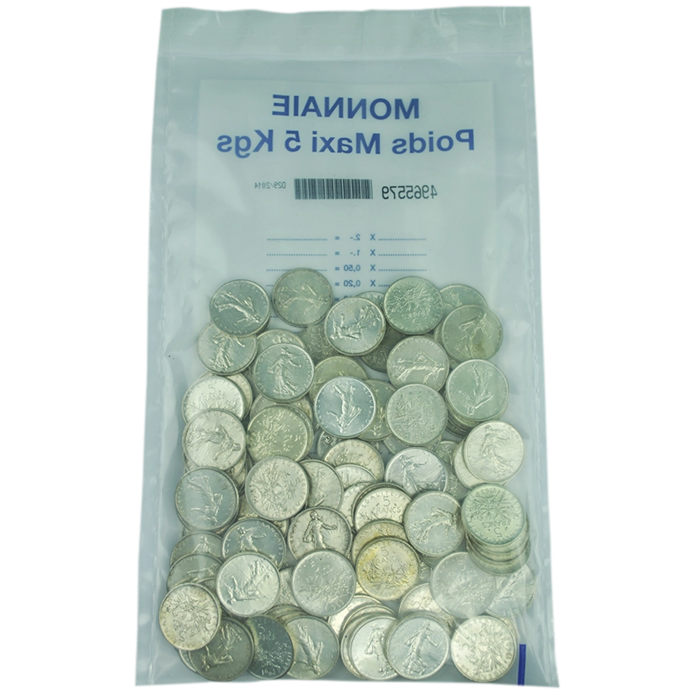 100 Coins 5 Francs Semeuse