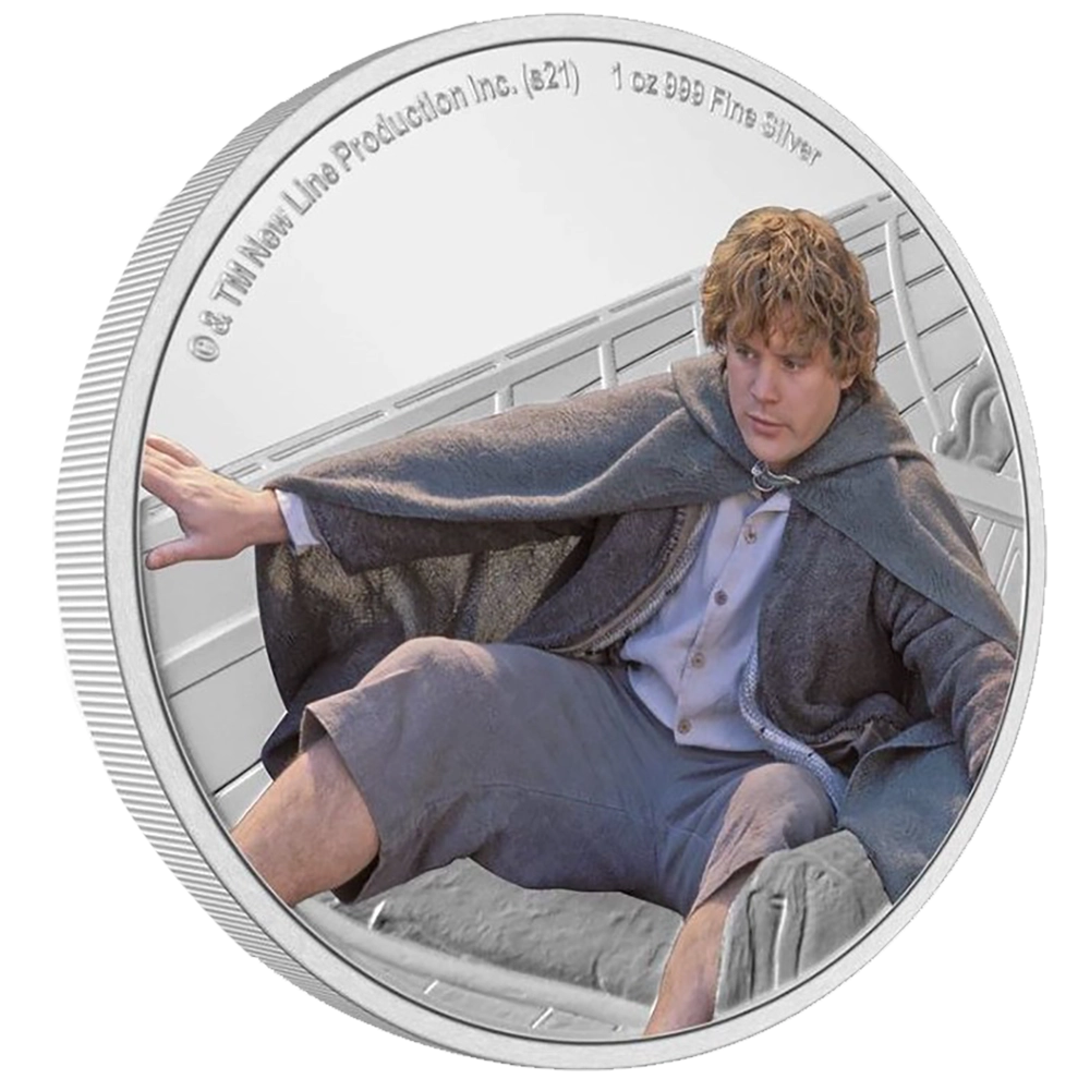 The Lord of the Rings - Sam Gamgee 1 oz Silver