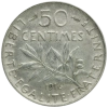 50 French Cents 1897-1920