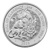 Queen's Beasts : The Black Bull of Clarence 2 Onces