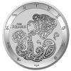 Zodiac Series : Aquarius 1 Oz Silver