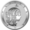 Zodiac Series : Virgo 1 Oz Silver