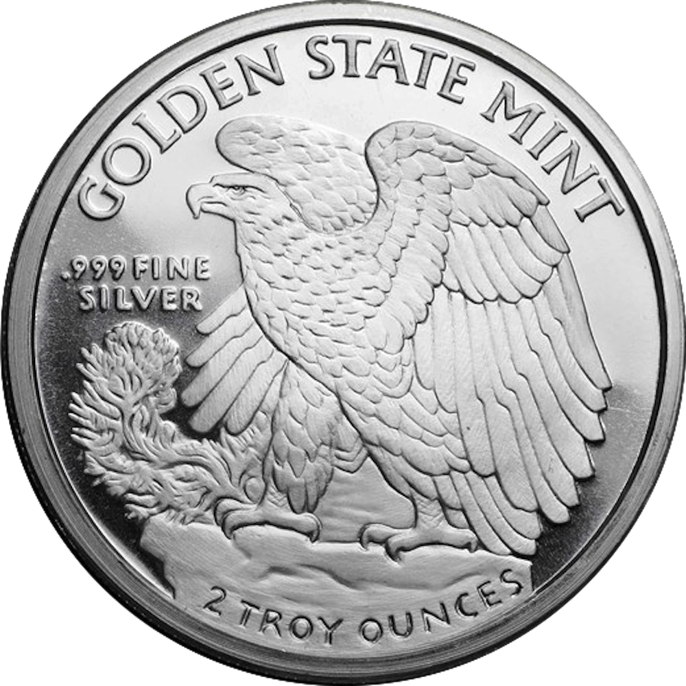 Walking Liberty 2 ounces