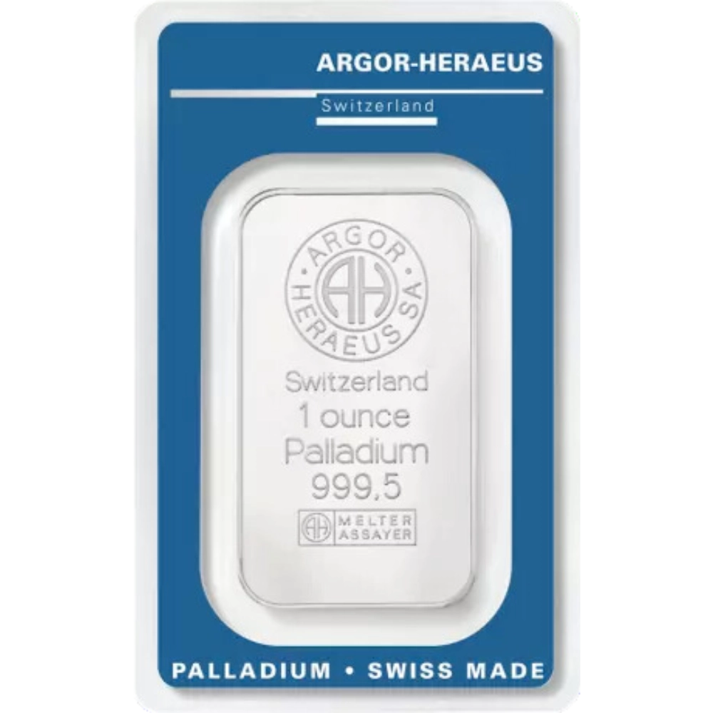 Ingot 1 Ounce Palladium