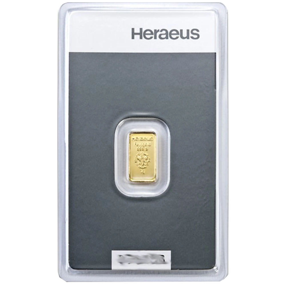 1g Gold Bar