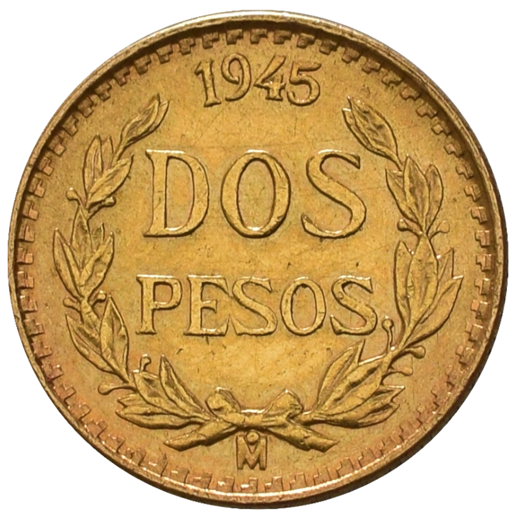 2 Pesos Gold