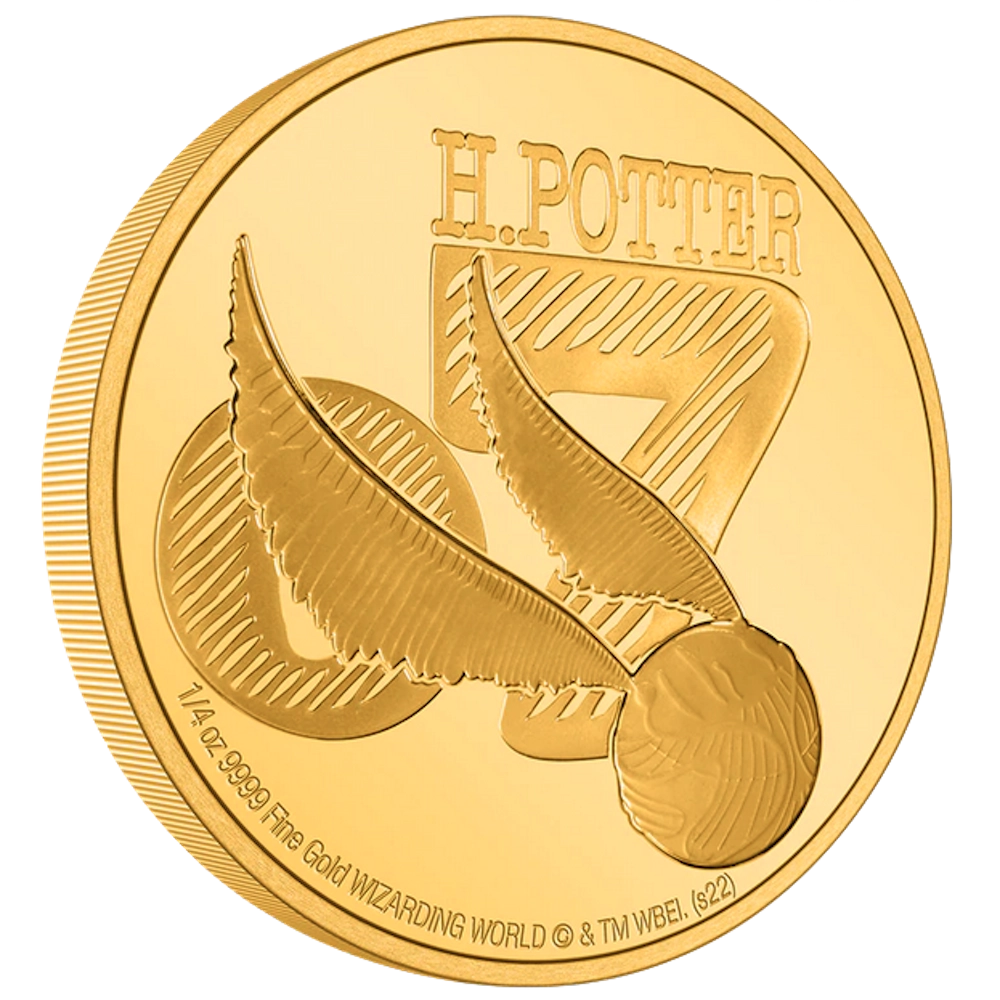 Harry Potter - Golden Snitch 1/4 oz Gold