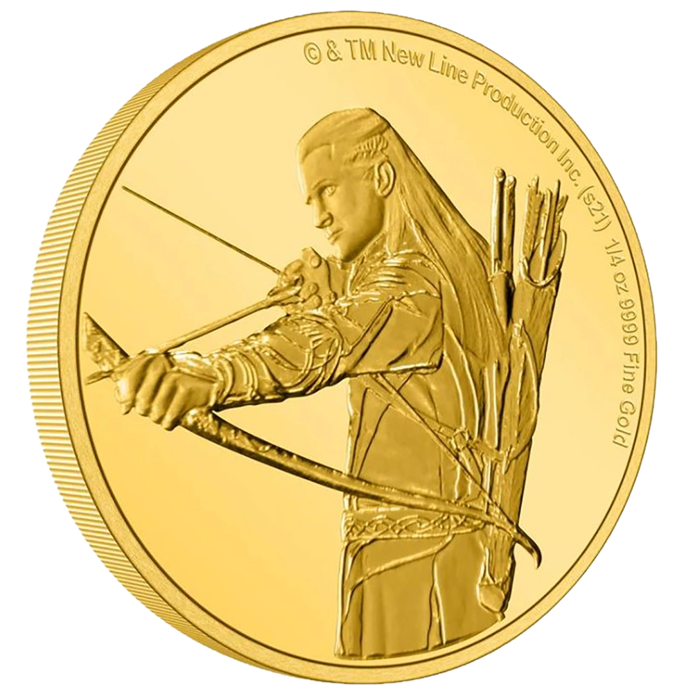 The Lord of the Rings - Legolas 1/4 oz gold