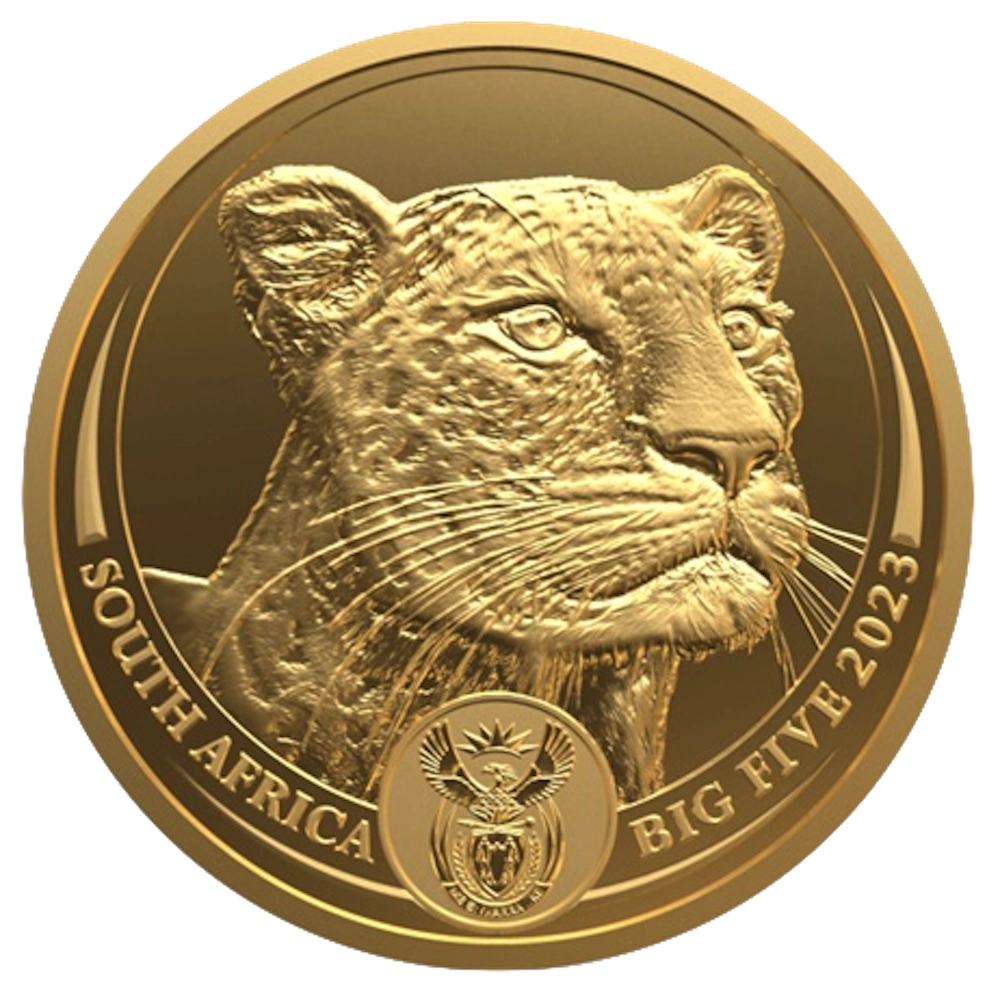 Big 5 : Leopard 1/4 Ounce Gold