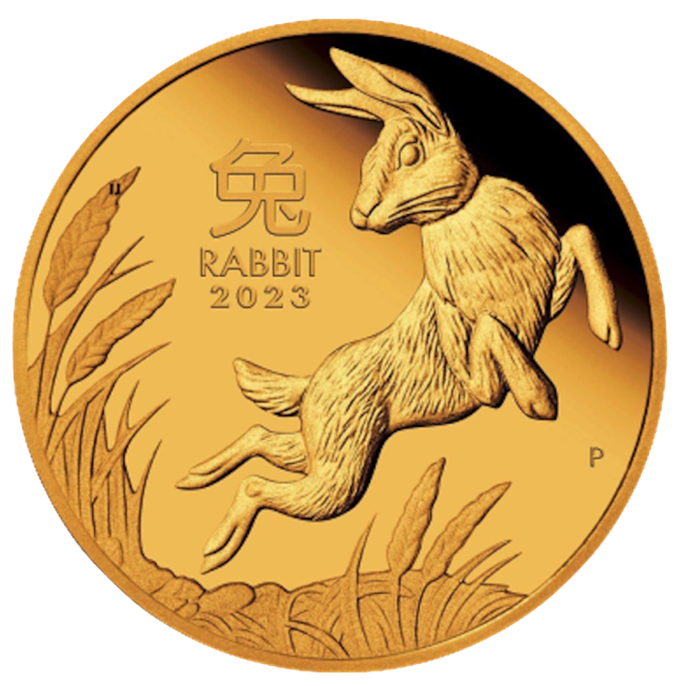 Australian Lunar Hare 1 Ounce Gold