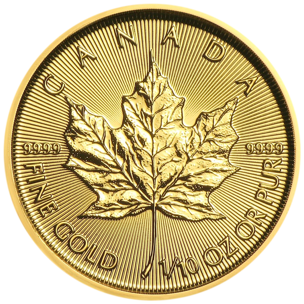 Maple Leaf 1/10 Once Gold