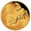 Australian Lunar Hare 1 Ounce Gold