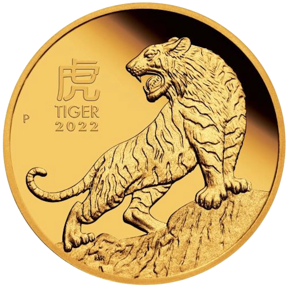 Australian Lunar Tiger 1 Ounce Gold