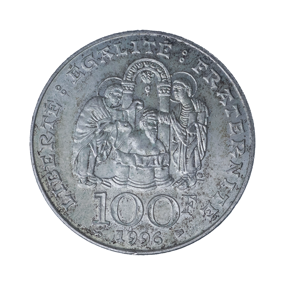 100 Francs commemorative Clovis-1996