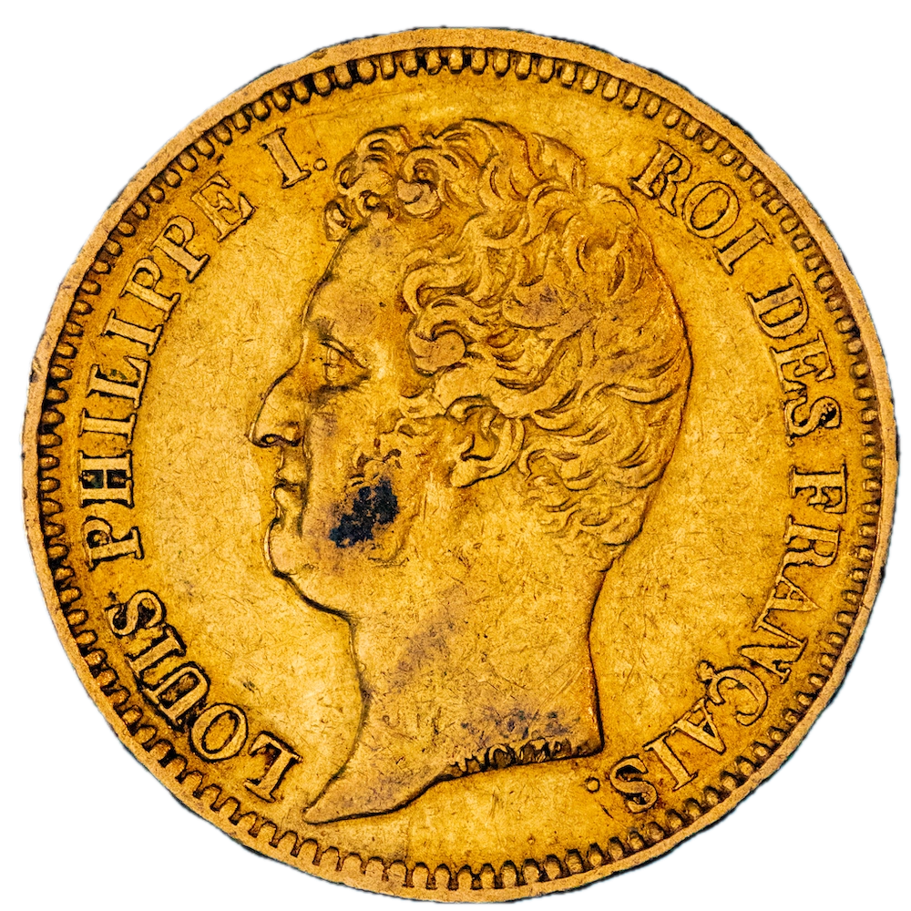 Coin Louis Philippe 20 francs 1831 Rouen