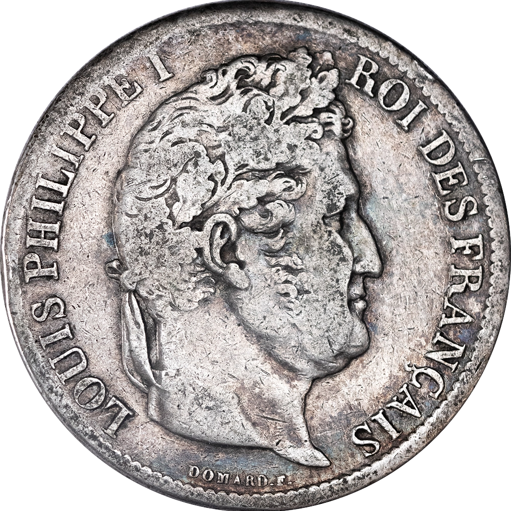 Constitutional Monarchy - Louis Philippe 5 Francs 1831 Perpignan