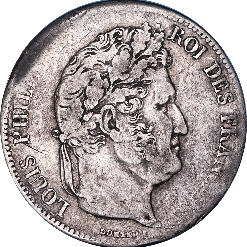 Restauration - Louis-Philippe - Faulted Ecu