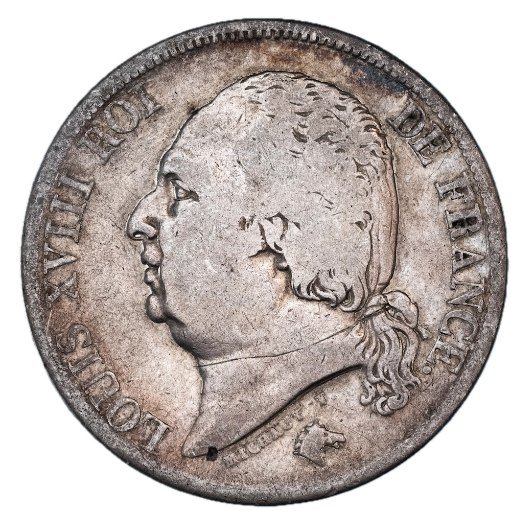 Coin: Louis XVIII-2 Francs 1816 Paris