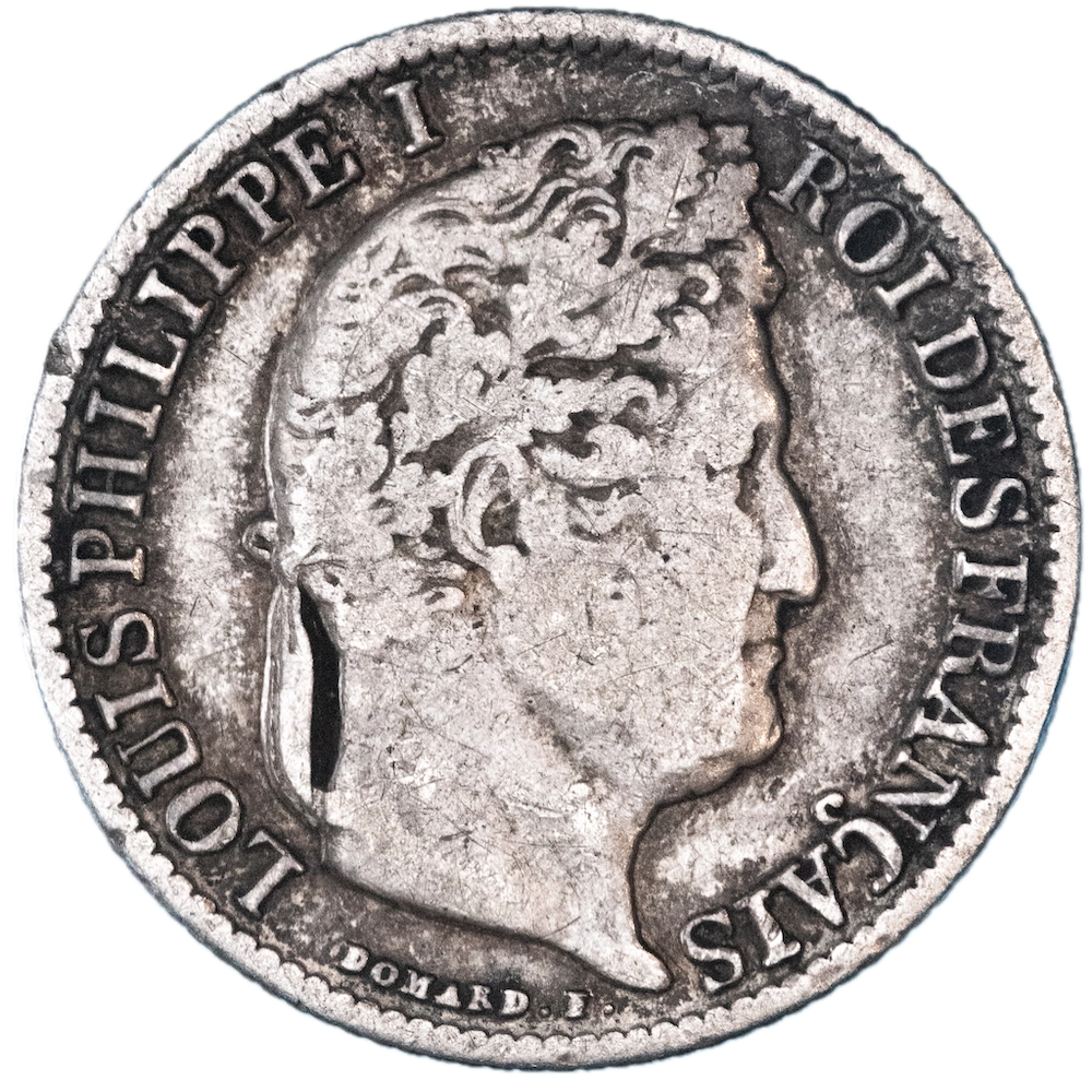 Restored monarchy - 1/2 Franc Louis Philippe 1841 Rouen