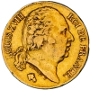 Restored monarchy - 20 Francs gold Louis XVIII 1818 Nantes