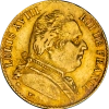Restored Monarchy - 20 Francs Louis XVIII 1818 Bayonne