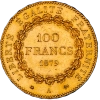 Coin : III ème-République-100 Francs Génie 1879 paris
