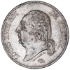 Restored Monarchy Louis XVIII 5 Francs 1824 Bayonne