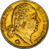 Restored Monarchy - 20 Francs Louis XVIII 1817 Perpignan