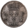 Restauration - Charles X - Quarter of franc- 1828 - Paris