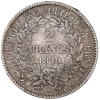 Second Republic 2 Francs Cérès 1849 Paris