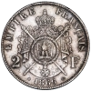 Second Empire 2 Francs Napoleon the third 1866 Strasbourg