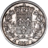 Restored Monarchy Charles X 1/2 Franc 1827 Paris