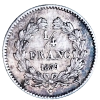 Restored monarchy Louis Philippe Quarter of franc 1839 Lille
