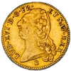 Coin: Louis XVI-Double louis d'or aux écus accolés 1786 Bordeaux