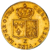 Coin: Louis XVI-Double louis d'or aux écus accolés 1786 Bordeaux