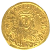 Coin: Theophilus, Michael II and Constantine Solidus (831-840) Constantinople