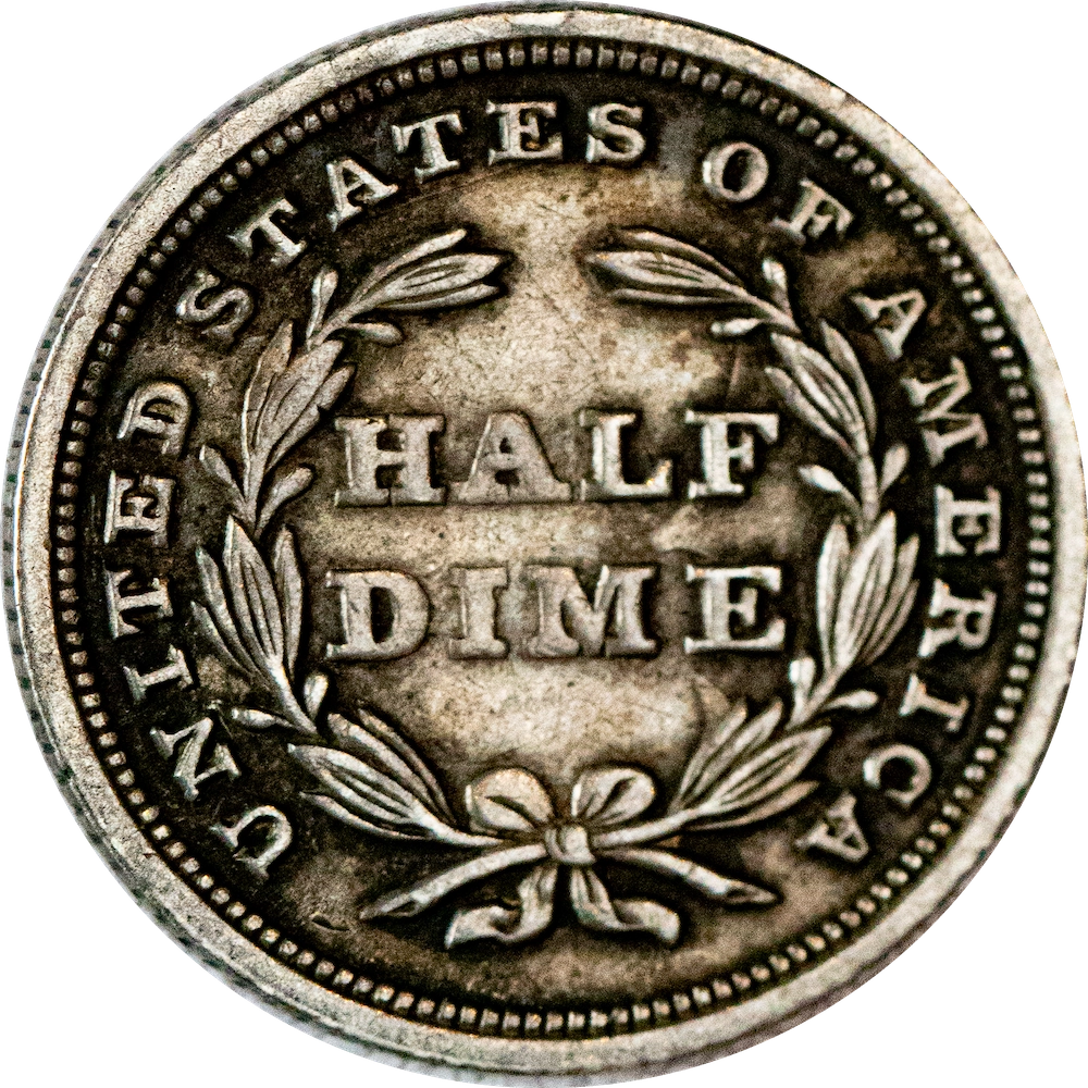 Coin: Seated Liberty Half Dimes 1837
