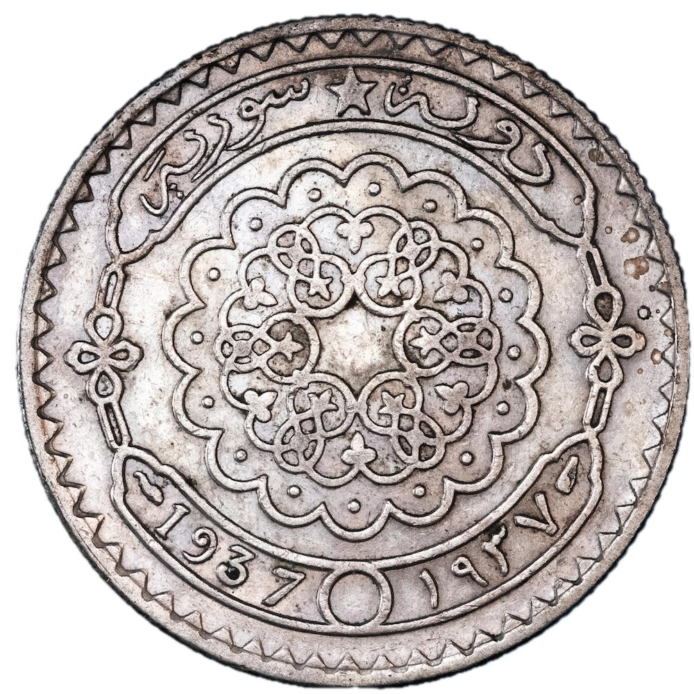 Syria-50 Piastres 1937 Paris
