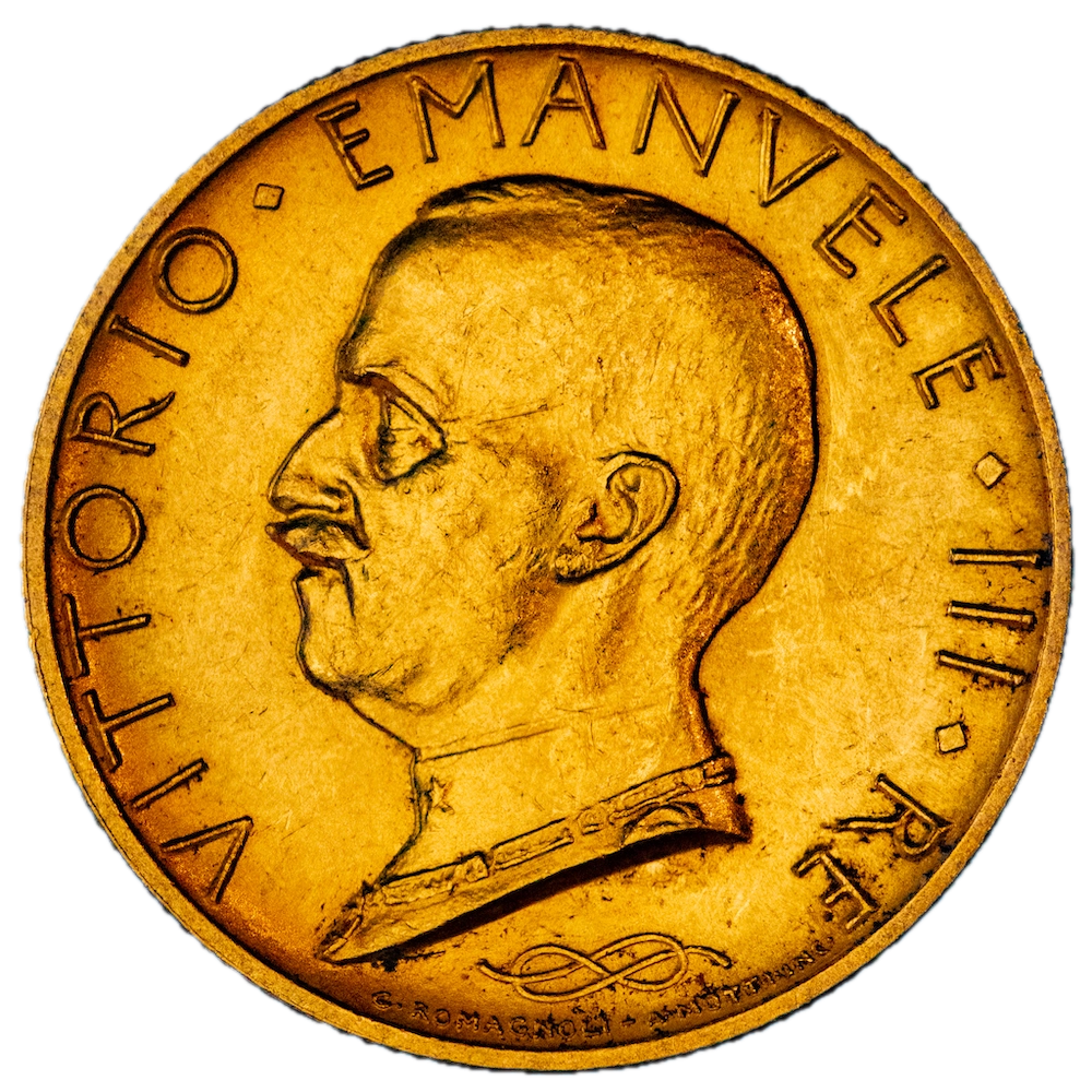 Coin: Italy Victor Emmanuel the Third 100 lire 1931 Rome