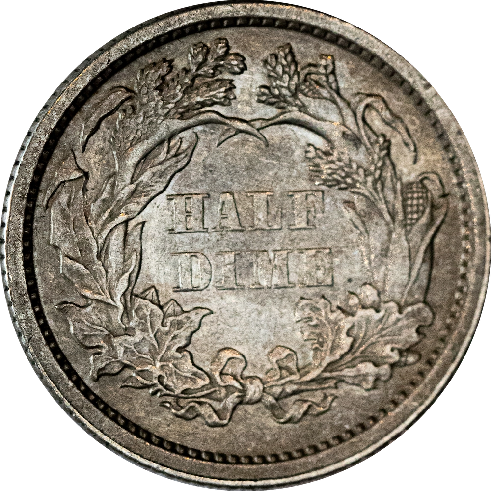 Pièce de monnaie : Seated Liberty Half Dimes 1870