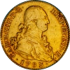 Kingdom of Spain 2 escudos Charles the 4th 1793 Madrid