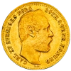 Sweden 10 francs or 1 Carolin Charles the 15th 1869 Stockholm