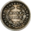 Coin: Seated Liberty Half Dimes 1837